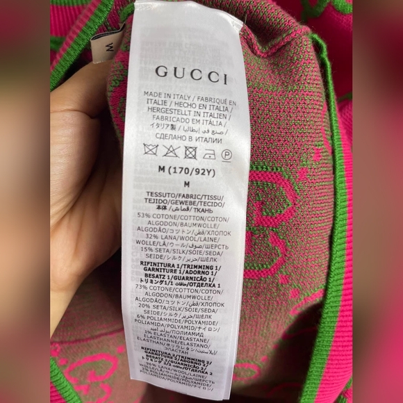 Gucci GG crew neck cardigan sweater - Picture 9 of 9